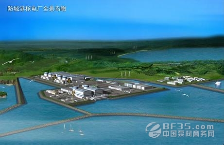 中广核防城港核电厂房重型设备全部完成就位_