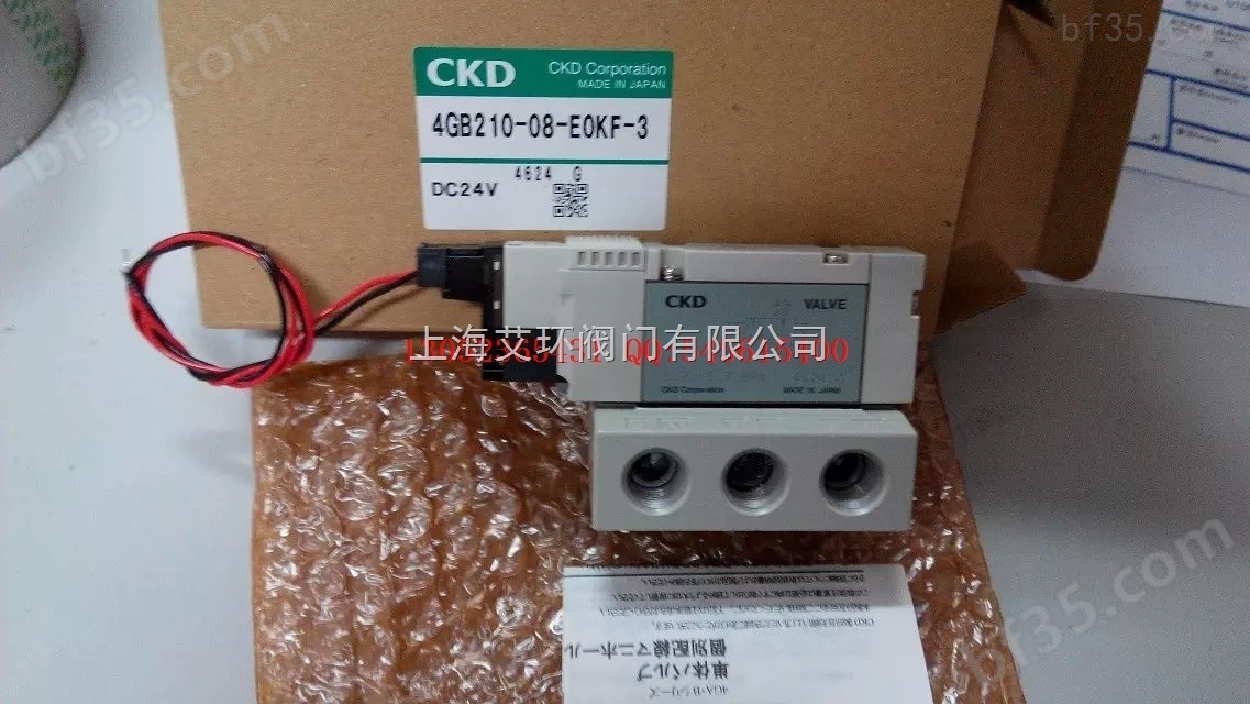 CKD喜开理电磁阀4GE210-08-BC-3
