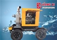 KDZSC型强自吸柴油机排污泵组/户外移动式柴油机双吸排污泵厂