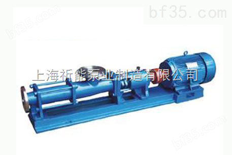上海祈能泵业供应GF型不锈钢单螺杆泵