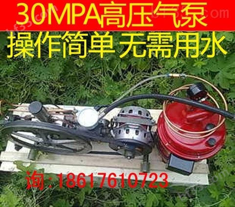 30MPA高压气泵 专业PCP高压气瓶充气高压充气泵30MPA