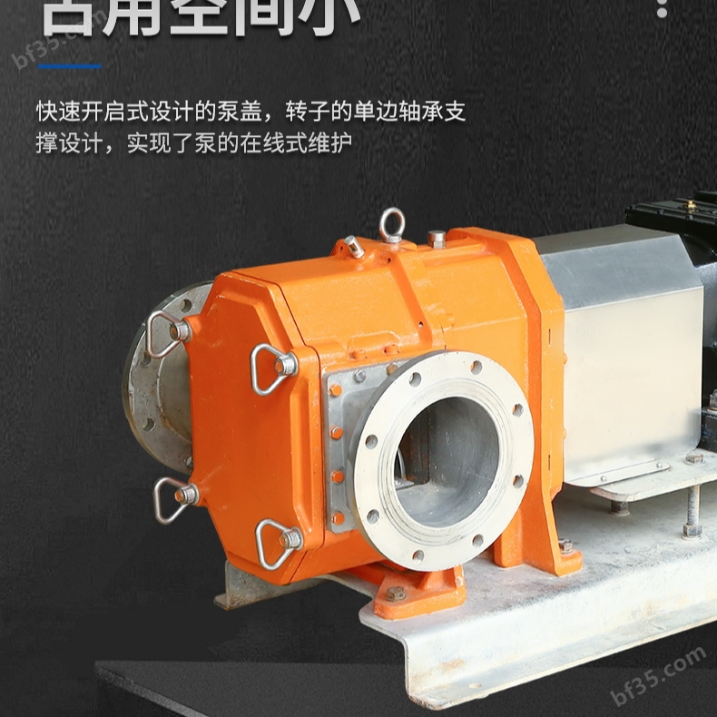 多种规格橡胶凸轮转子泵